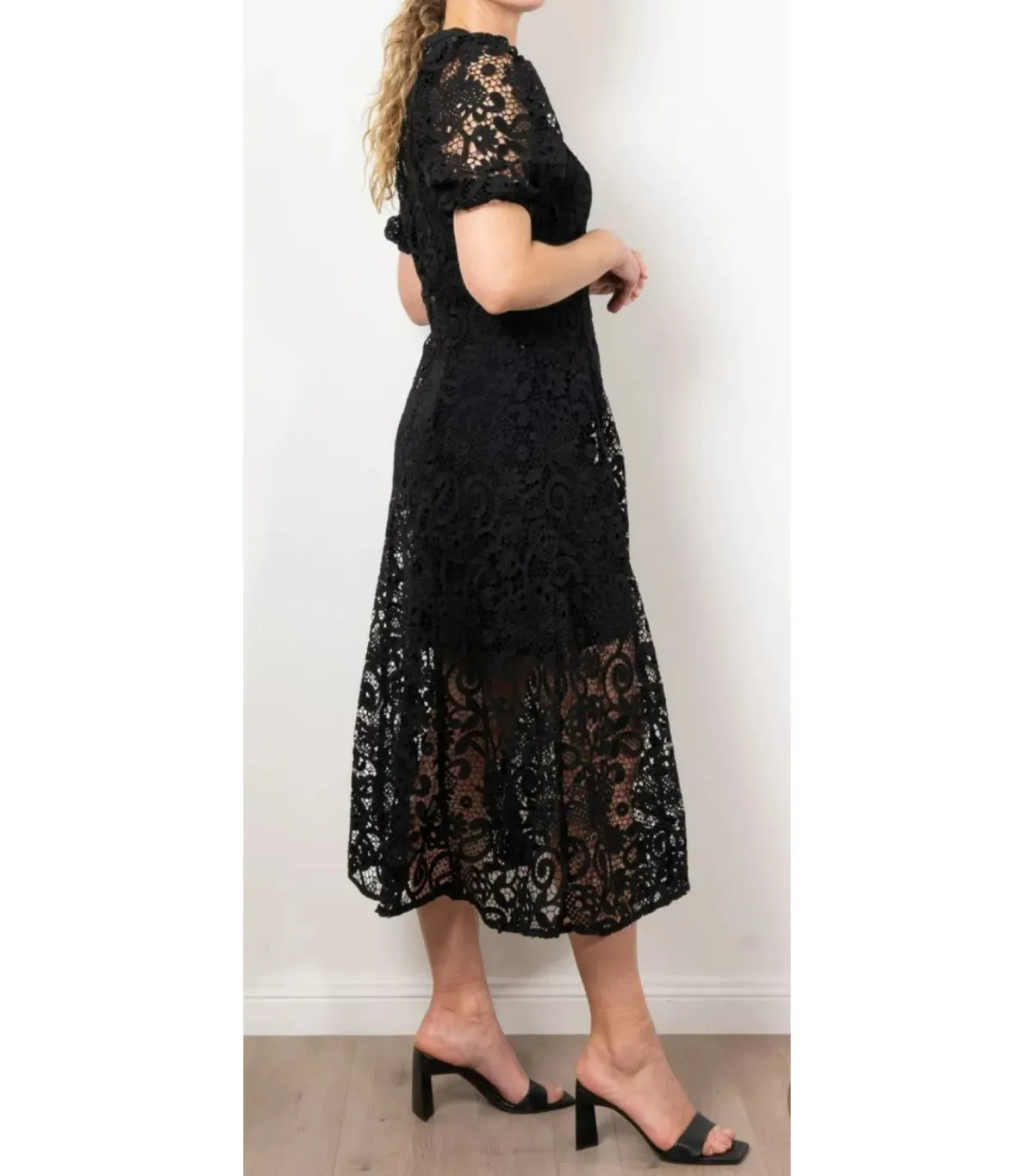 Zoe Kratzmann Lyric Midi Dress Black Size 0 / AU 6 - Image 4