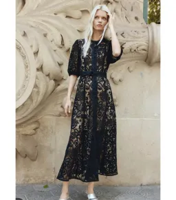 Zoe Kratzmann Lyric Midi Dress Black Size 0 / AU 6 for rent on The Volte - image 5