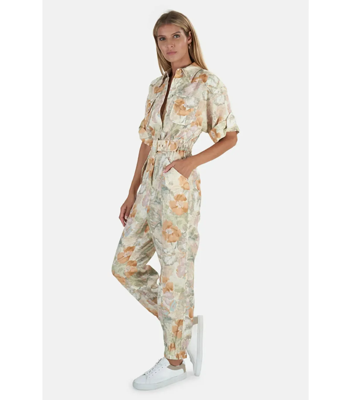 Zimmermann Glassy Boilersuit Washed Floral Size 1 / AU 10 - Image 2