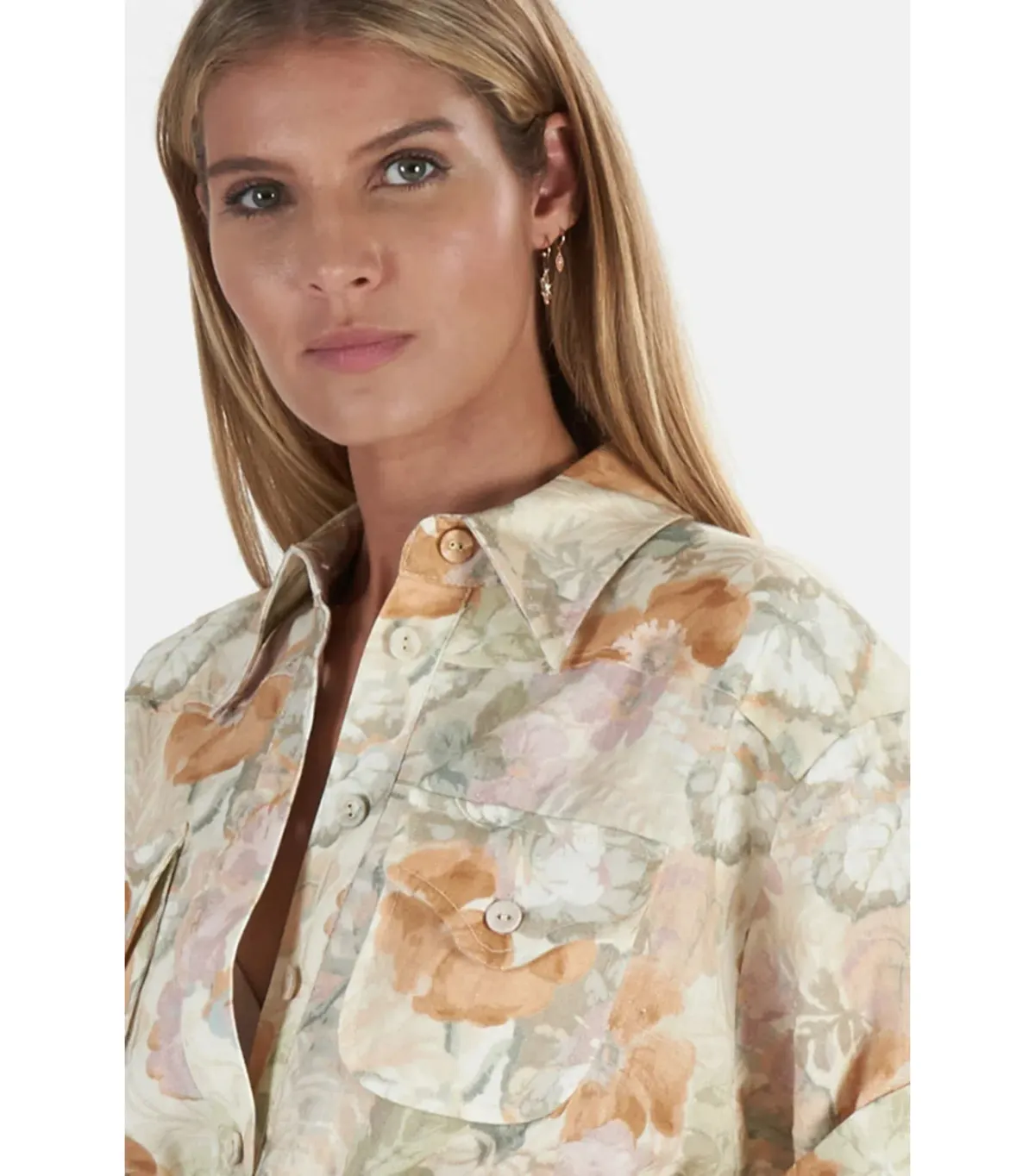 Zimmermann Glassy Boilersuit Washed Floral Size 1 / AU 10 - Image 3