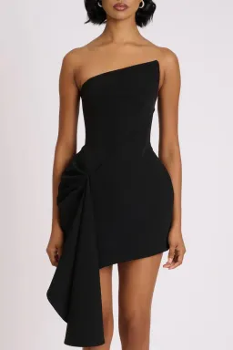 Eliya The Label Nellie Mini Dress Black Size AU 12 for rent on The Volte - image 1