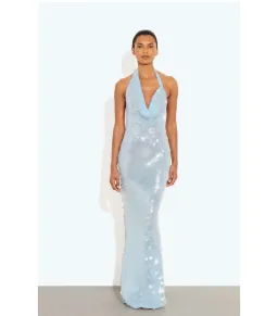 Rat & Boa Anais Maxi Dress in Cornflower Blue Size Medium / AU 10 for rent on The Volte - image 1