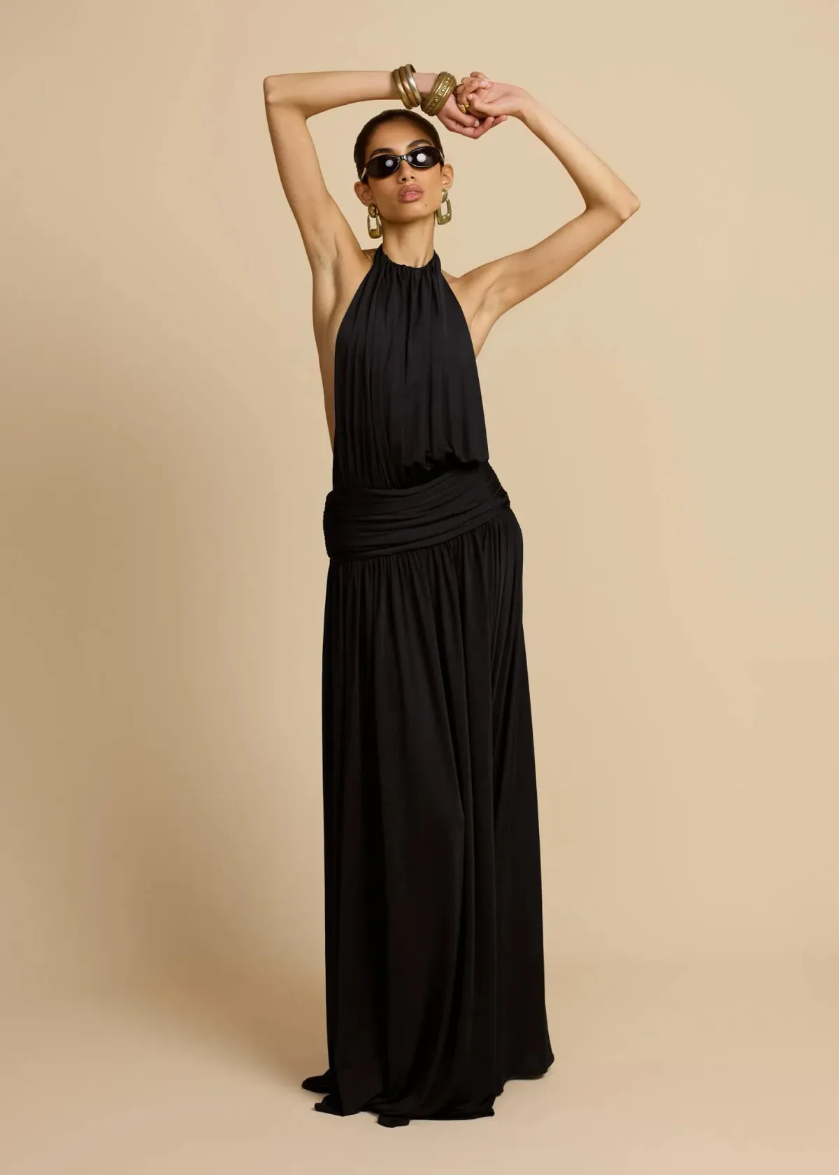 Arcina Ori Santina Maxi Dress Black Size S / AU 8  - Image 5