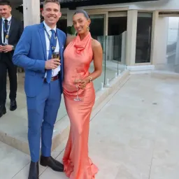 Arcina Ori Gaia Maxi Dress Papaya Size S / AU 8 for rent on The Volte - image 1