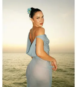 Arcina Ori Jordana Maxi Dress Blue Size XS / AU 6 for rent on The Volte - image 6