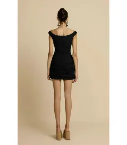 Arcina Ori Avery Mini Dress Black Size S / AU 8 for rent on The Volte - image 2