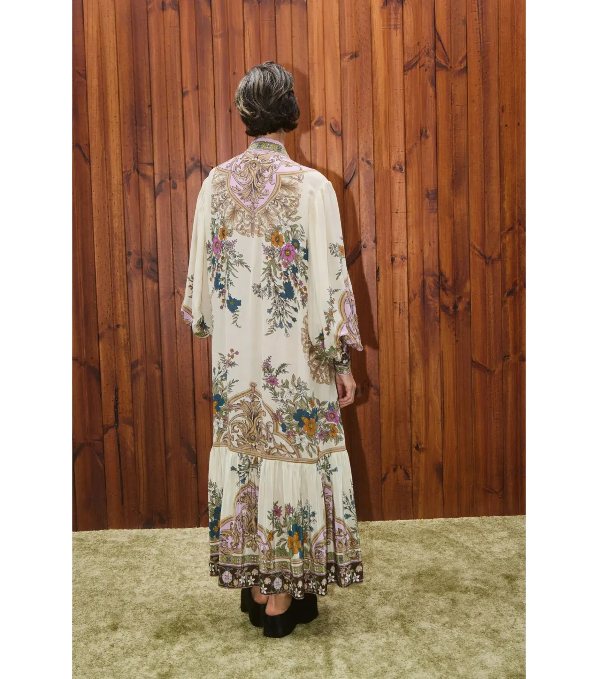 Alémais Antoinette Maxi Shirtdress Print Size AU 10 - Image 3