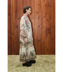 Alémais Antoinette Maxi Shirtdress Print Size AU 10 for rent on The Volte - image 2