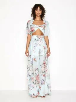 Alice McCall Louie Louie Top and Secret Garden Pants Set Peppermint Size AU 14  for rent on The Volte - image 1