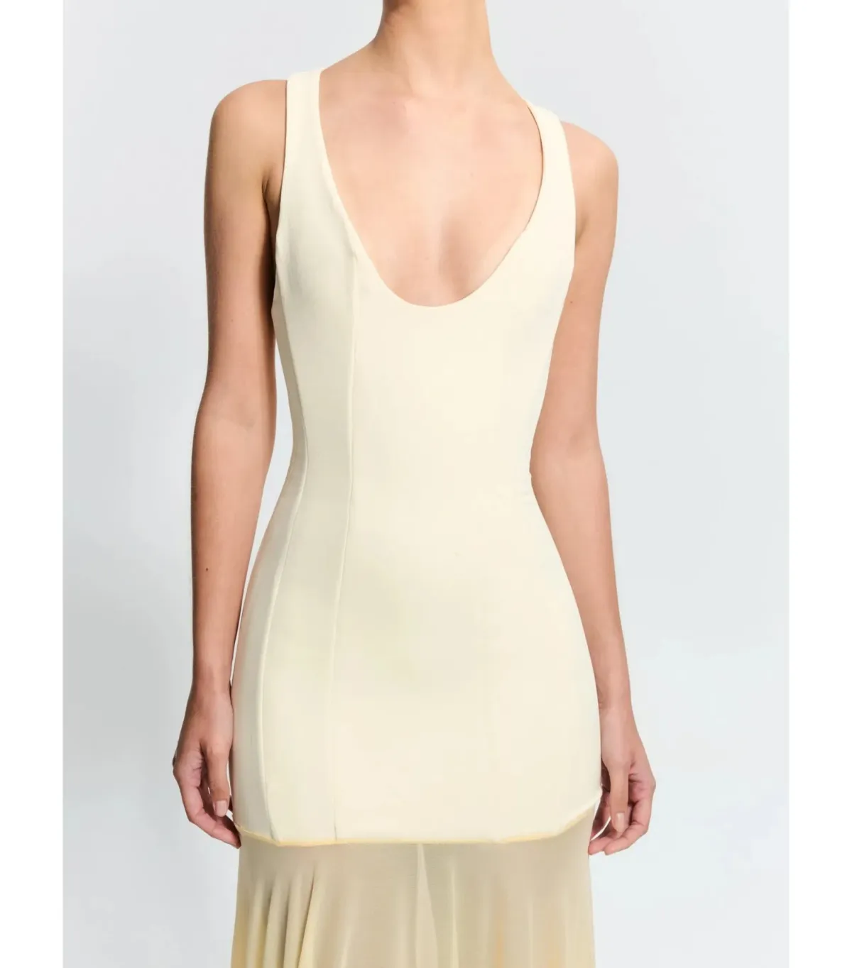 Effie Kats Odessa Maxi Gown Lemon Size AU 6 - Image 2