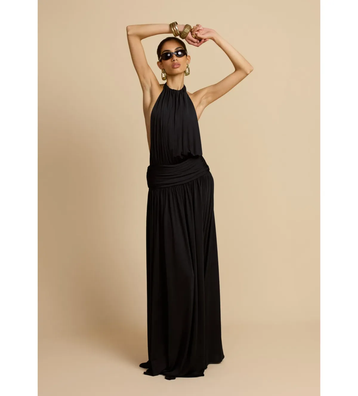 Arcina Ori Santina Dress Black Size 8  - Image 1