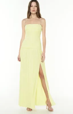 Manning Cartell Royal Debut Dress - Lemon Yellow AU 8 for rent on The Volte - image 6