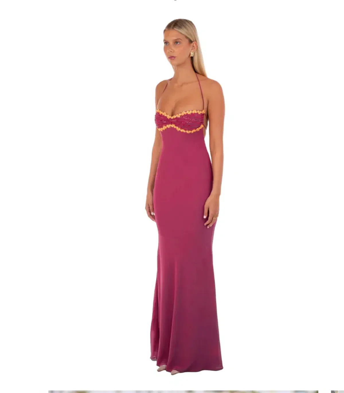 I am delilah, Delilah Maxi Wine, Size 6  - Image 1