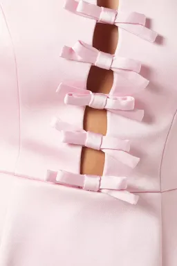 Aymee Mini Dress Rebecca Vallence , Pink Size 8 for rent on The Volte - image 4