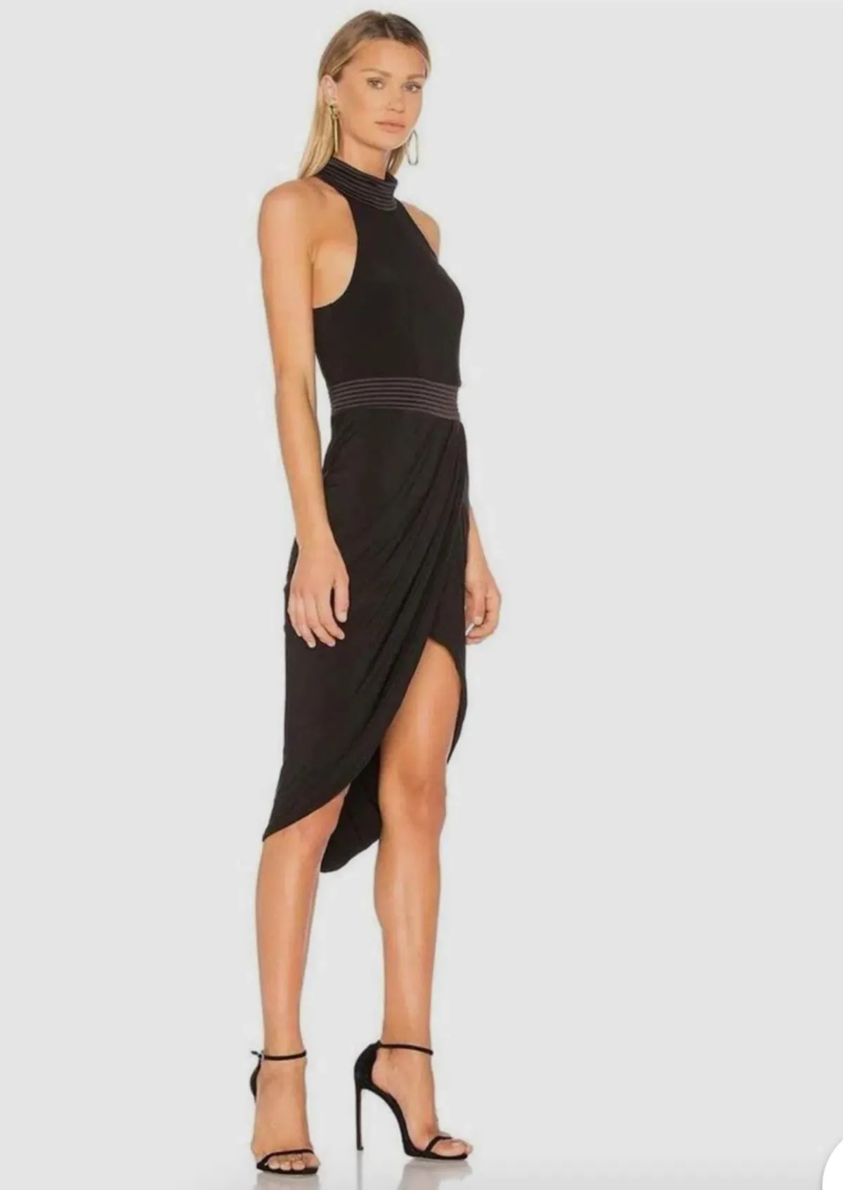 Zhivago Miracle Midi Dress  Black Size AU 12 - Image 2