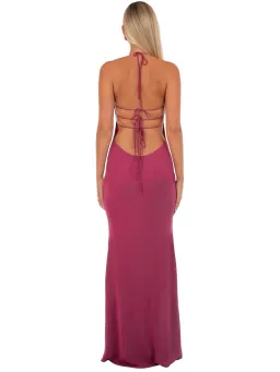 I Am Delilah Delilah Maxi Dress Wine Size 8 / S for rent on The Volte - image 3