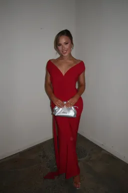 Deconduarte Ivana Jersey Maxi Dress in Pure Red Size XS / AU 8  for rent on The Volte - image 5