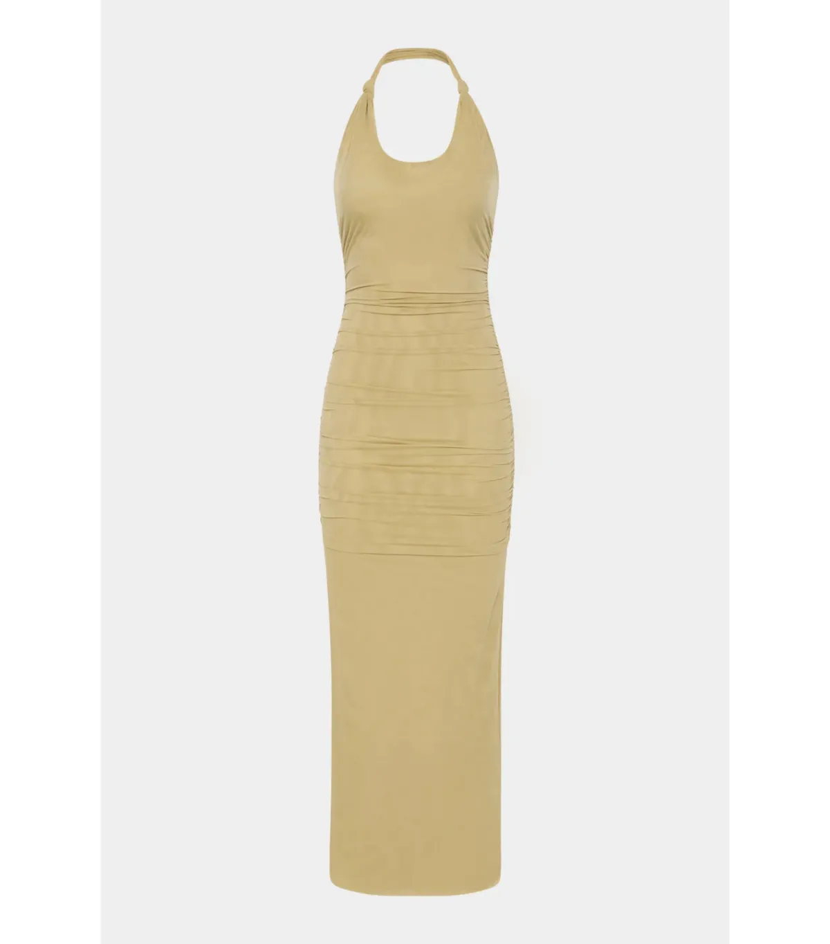 Sir the Label Jacques Mesh Halter Dress in Olive Size 1 / AU 8 - Image 6