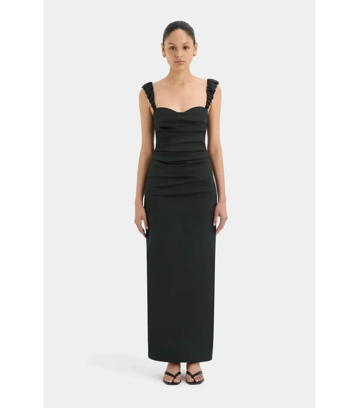 Sir the Label Azul Balconette Maxi Gown Black Size 1 / AU 8  - Image 1