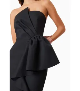 Elliatt Reception Midi Dress Black Size AU 12  for rent on The Volte - image 4