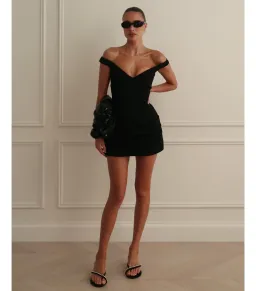 Arcina Ori Avery Mini Dress Black Size Small / AU 8 for rent on The Volte - image 1