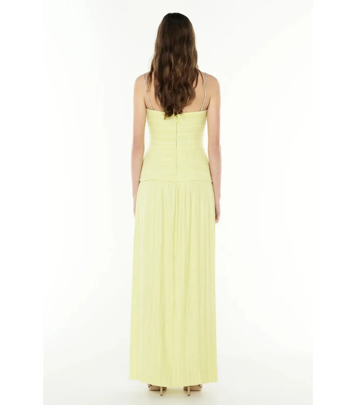 Manning Cartell Royal Debut Maxi Dress in Lemon Yellow AU 10  - Image 5