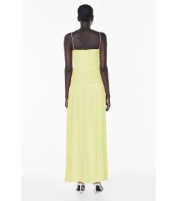 Manning Cartell Royal Debut Maxi Dress in Lemon Yellow Size AU 12  for rent on The Volte - image 3