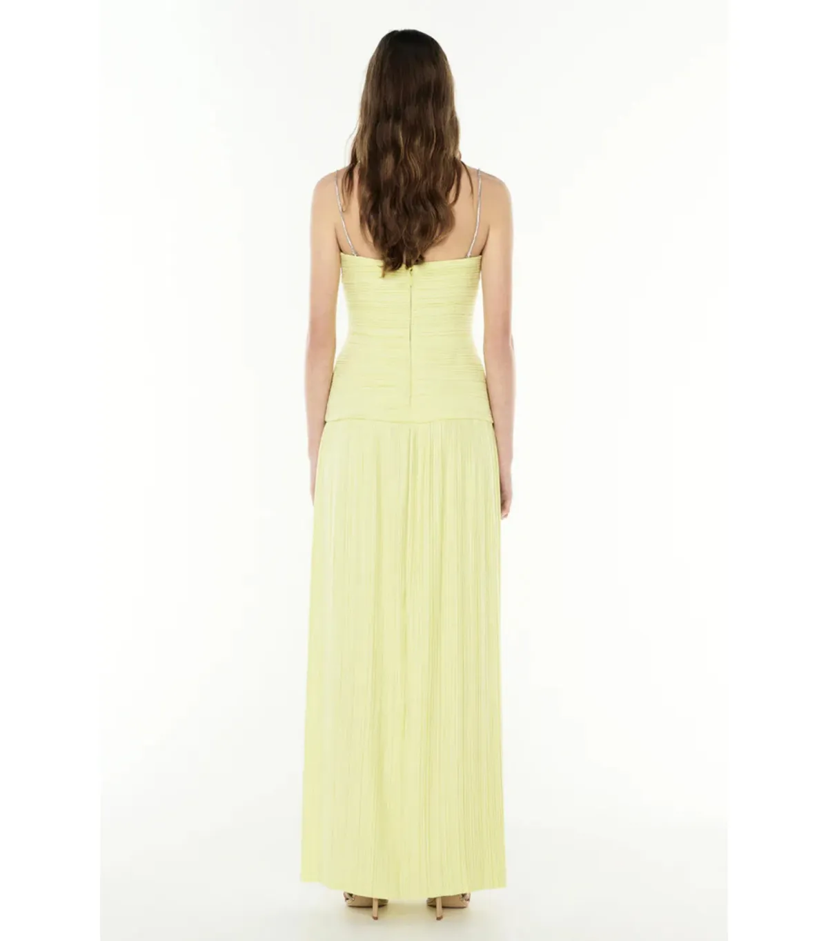 Manning Cartell Royal Debut Maxi Dress in Lemon Yellow Size AU 12  - Image 6