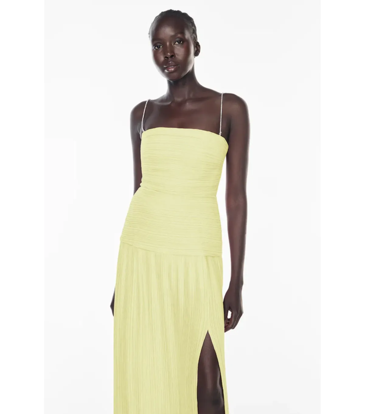 Manning Cartell Royal Debut Maxi Dress in Lemon Yellow Size AU 12  - Image 2