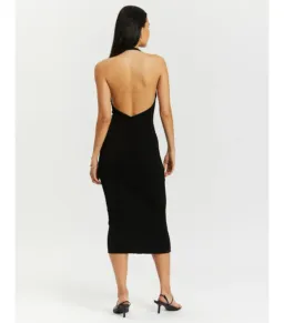 MISHA Theodora Midi Dress Black Size AU 8 for rent on The Volte - image 4