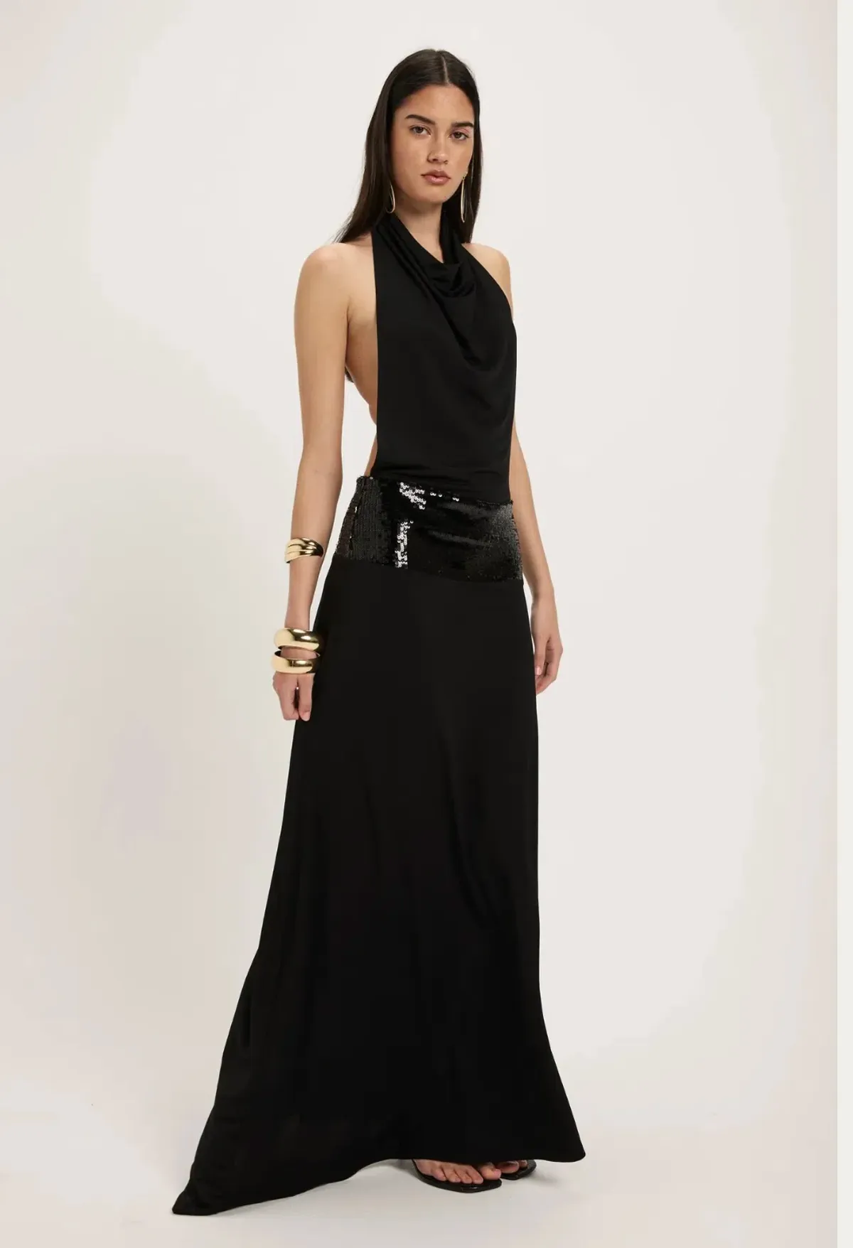 Ance Gria Adele Gown Black Size S/Au  8 - Image 1