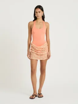 Benni Ariel Mini Dress Aperol Size 6 for rent on The Volte - image 1