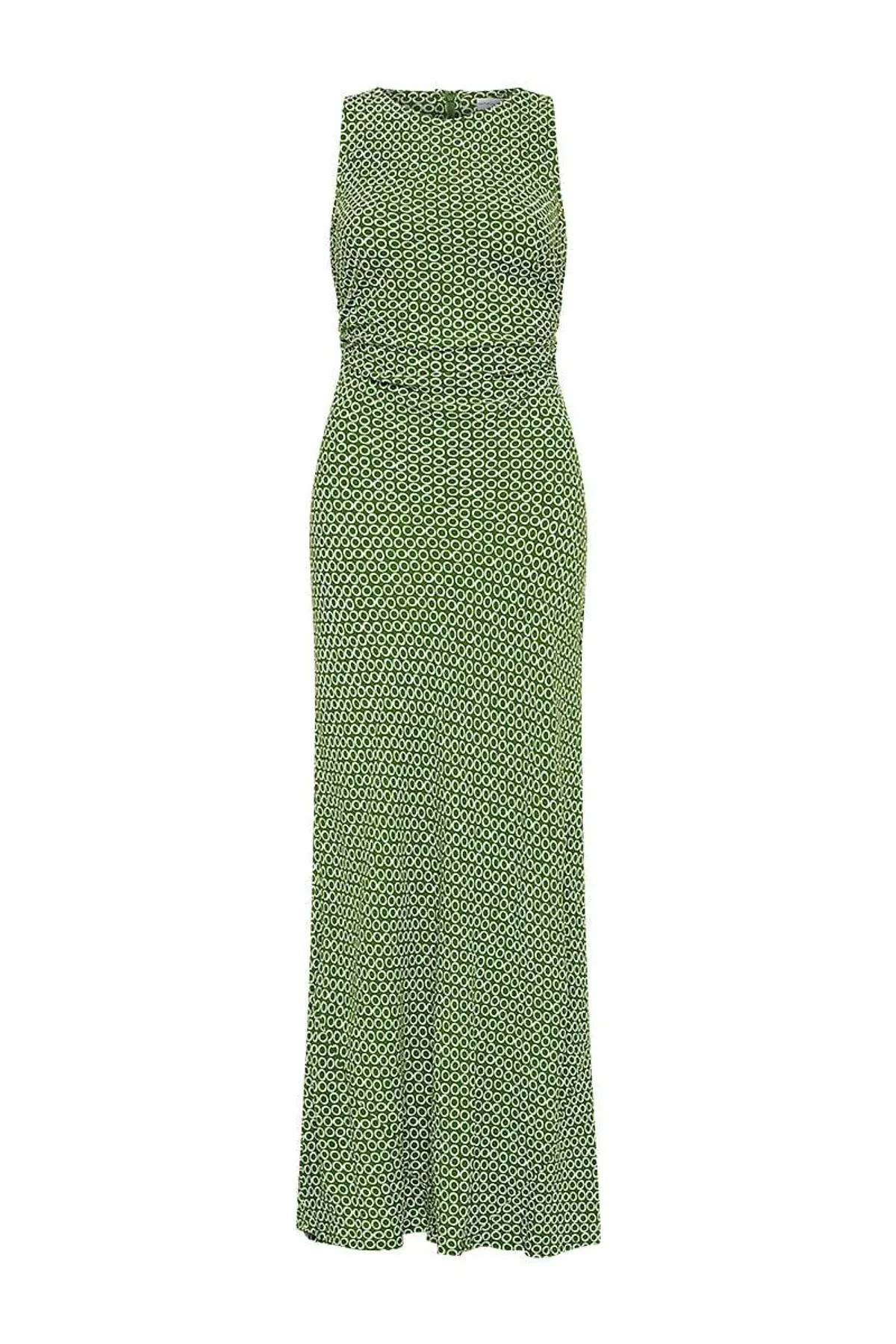 Faithfull the Brand Clementine Maxi Dress Green Size 8  - Image 4