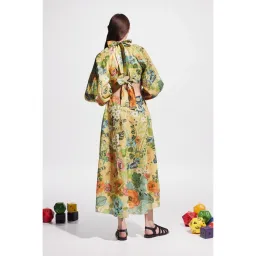 Alemais Cresida Cutout Midi Dress Multi Size 10 for rent on The Volte - image 2