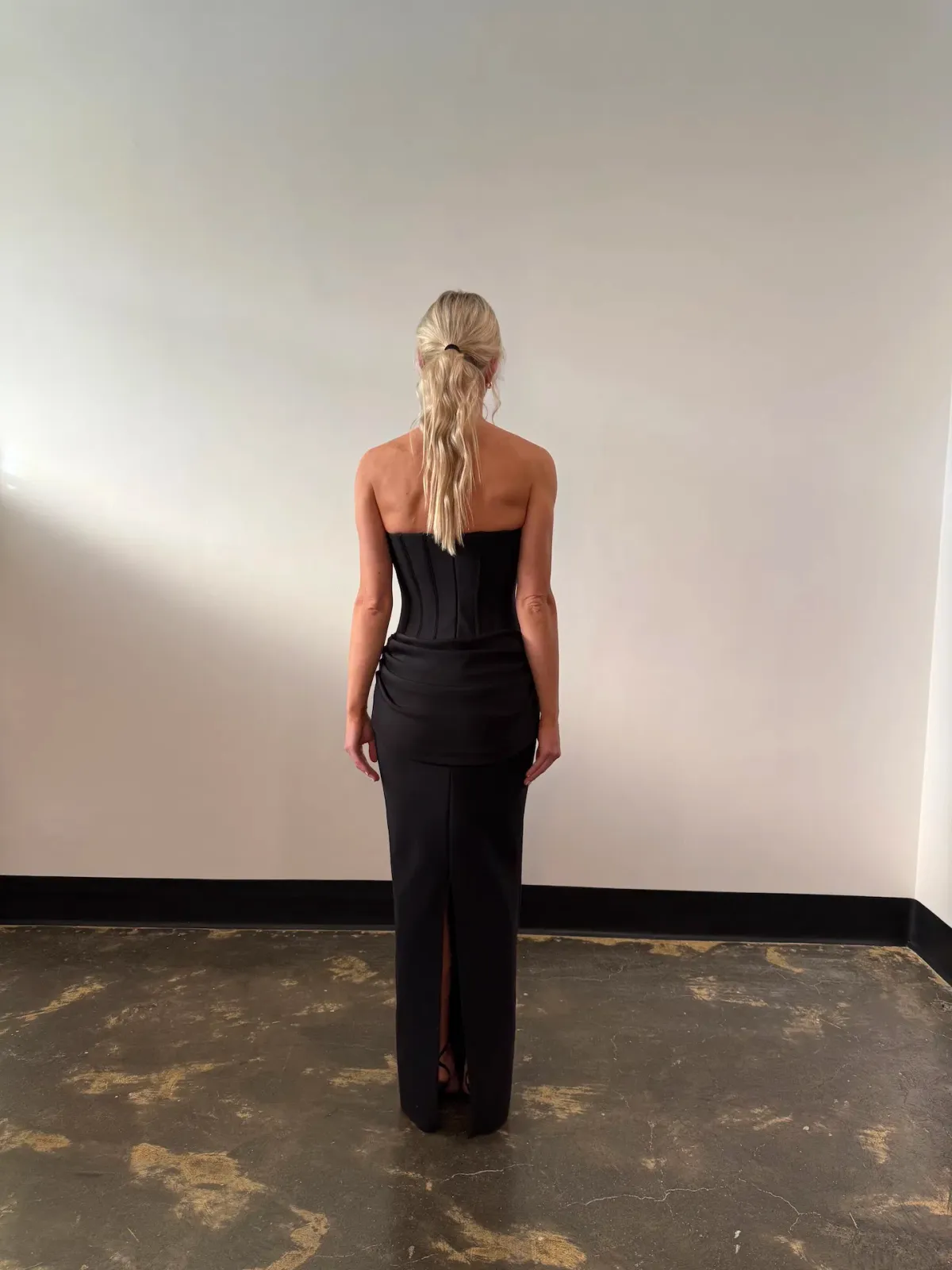 ELIYA THE LABEL HILDA GOWN / BLACK / SIZE 10 - Image 5