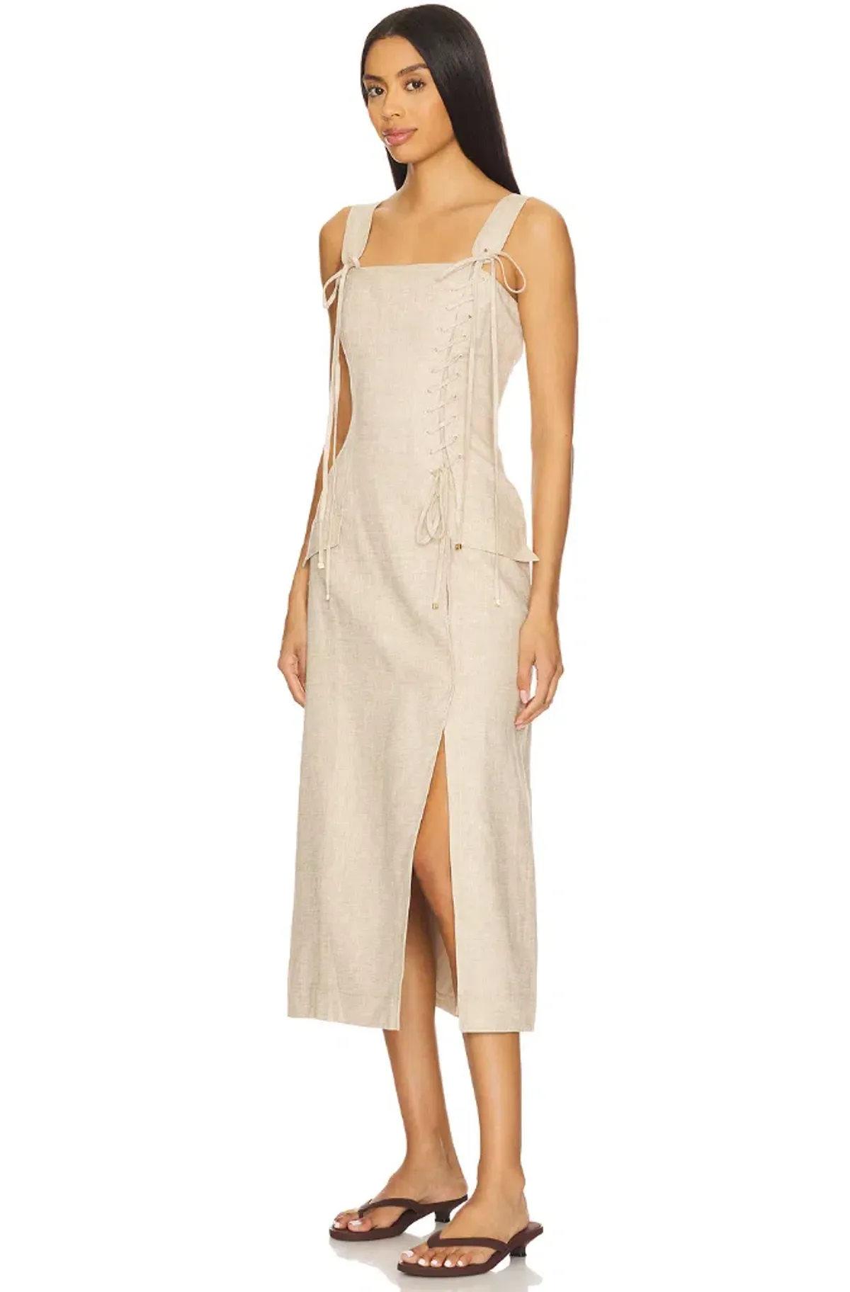 Aje Morgan Midi Dress Size 8 - Image 3