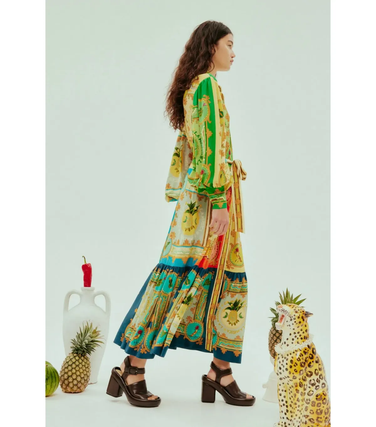 Alémais La Musica Shirtdress Multi Size 10 - Image 3