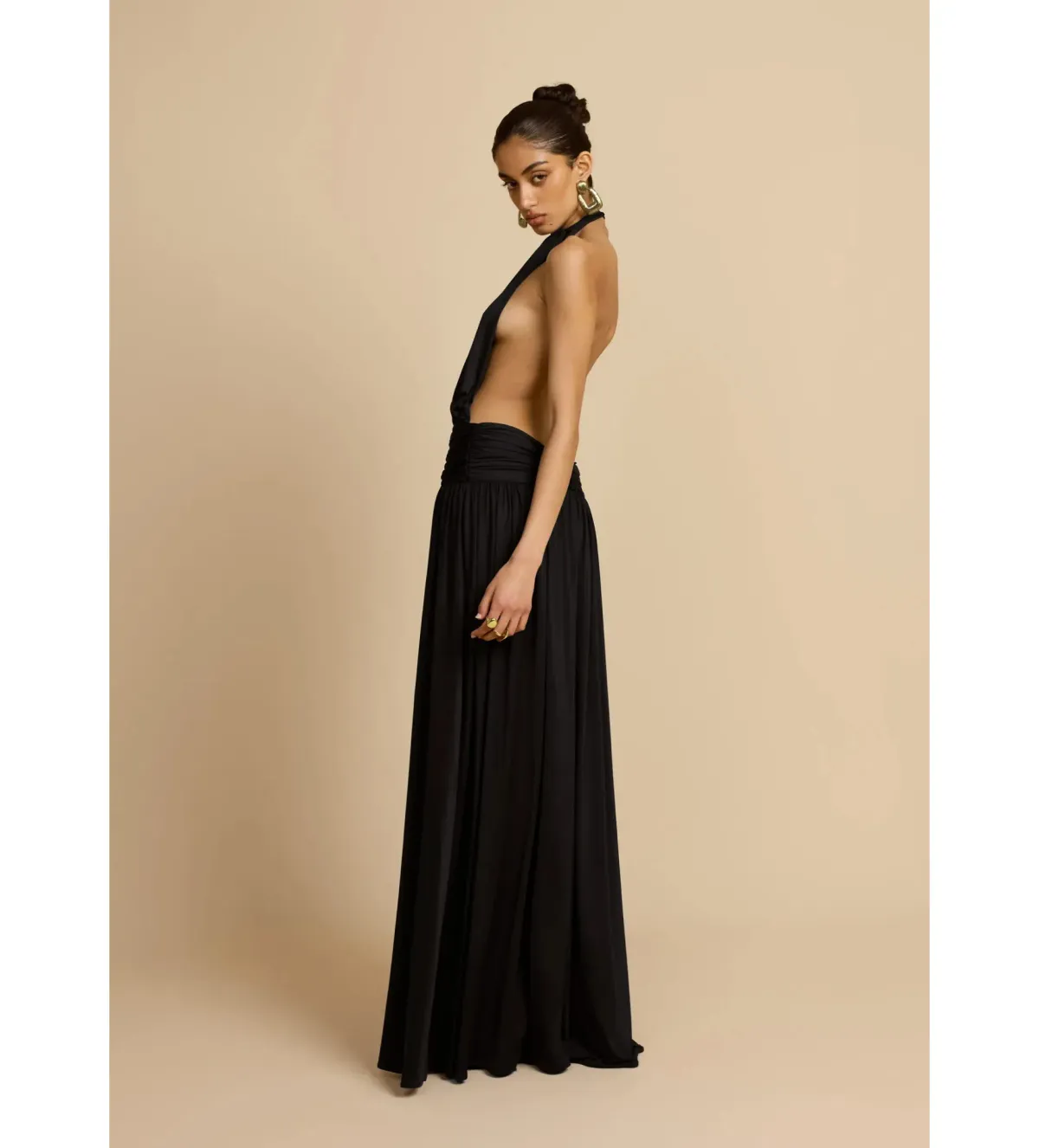 Arcina Ori Santina Maxi Dress in black Size 6  - Image 3