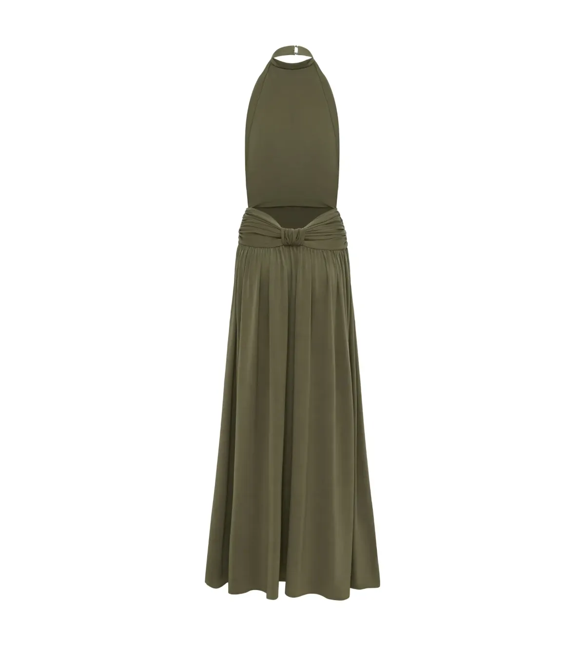 Arcina Ori Santina Maxi Dress in Khaki Size 10 - Image 7