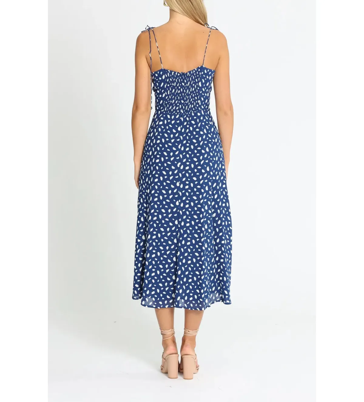 Reformation Juliette Midi Dress Size AU 8 - Image 4