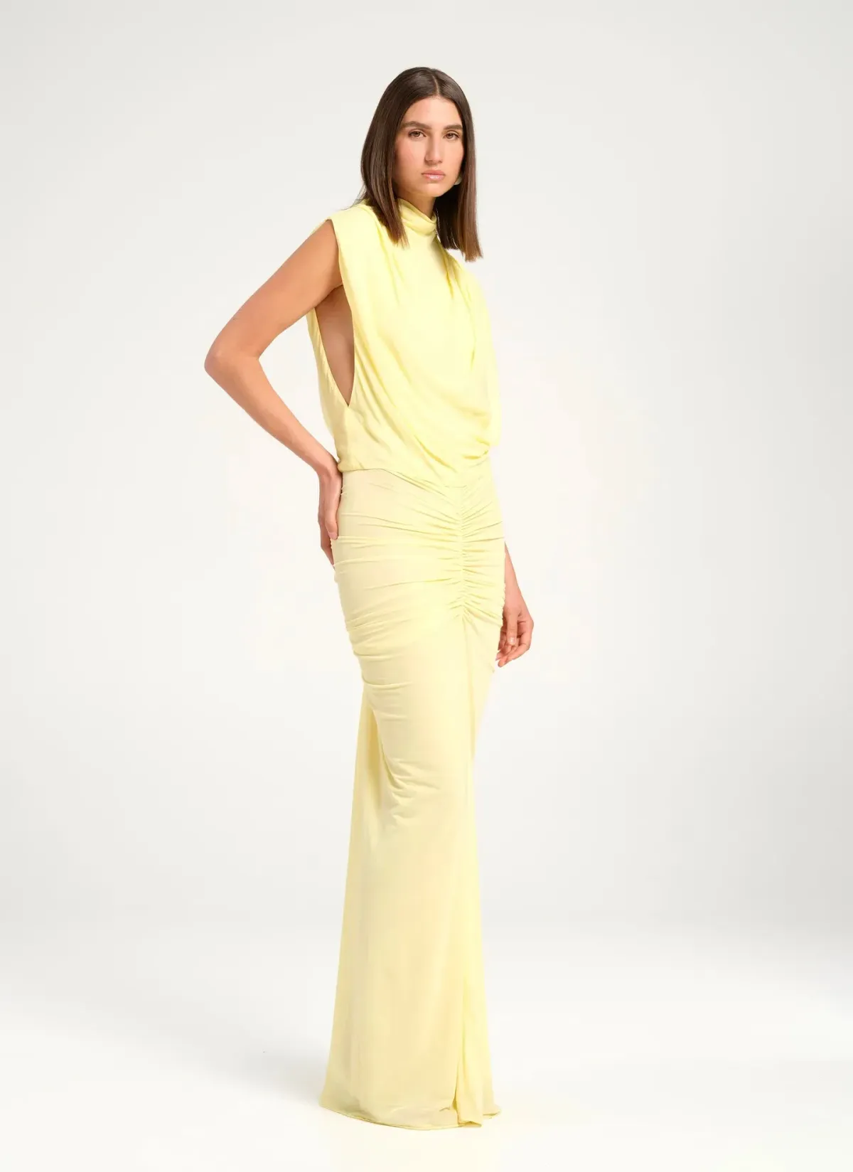 Benni Willow Maxi Dress Butter Size Small - Image 2