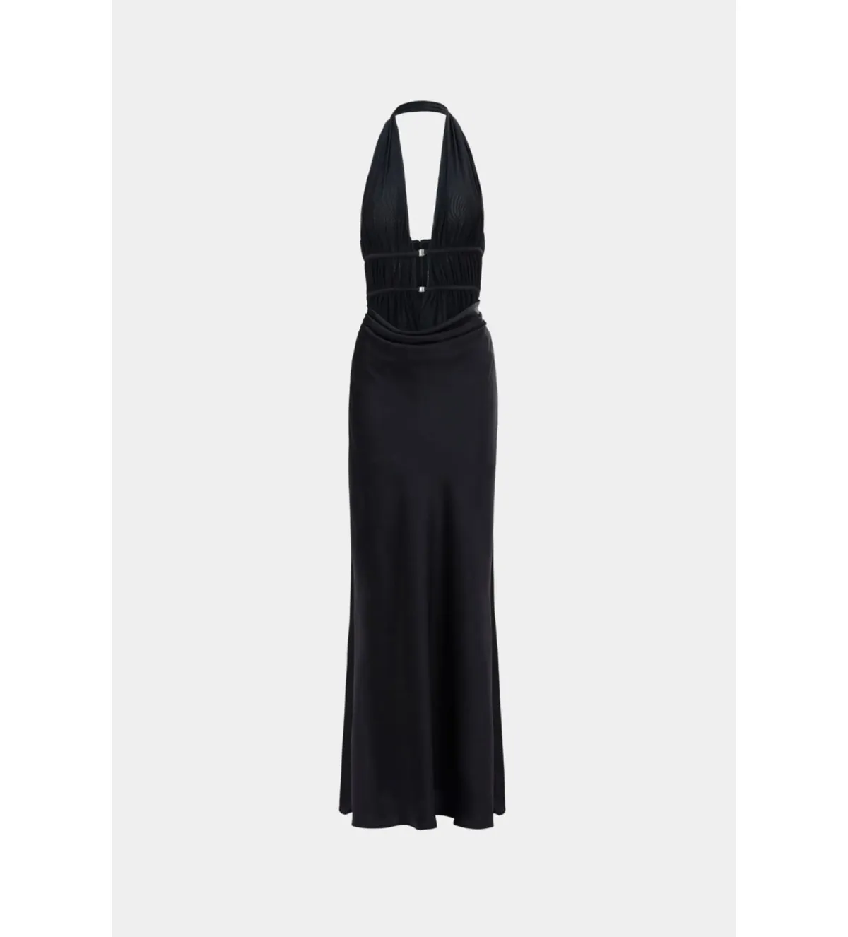 Misha Celine Maxi Dress in Black Size 8 - Image 5