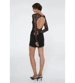 Benni Yana Mini Dress in Black Size AU 8 for rent on The Volte - image 5