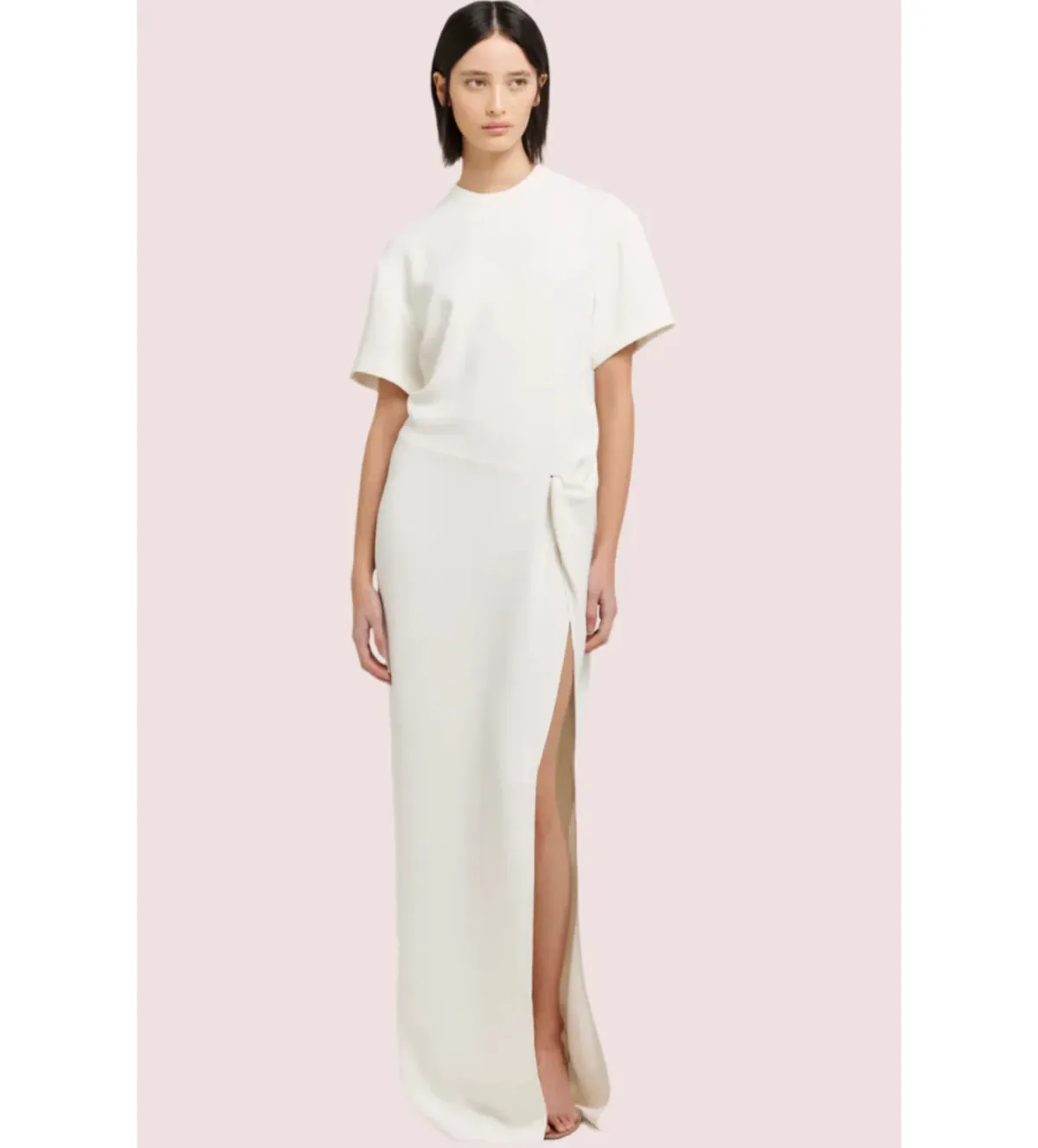 Henne Avila Maxi Dress in Cream Size AU 14 - Image 1