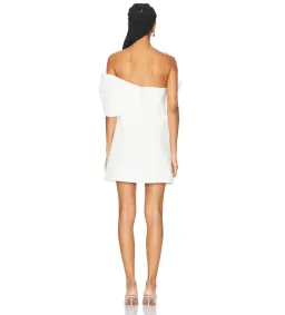 Rachel Gilbert Kace Mini Dress Ivory Size AU 6 for rent on The Volte - image 3