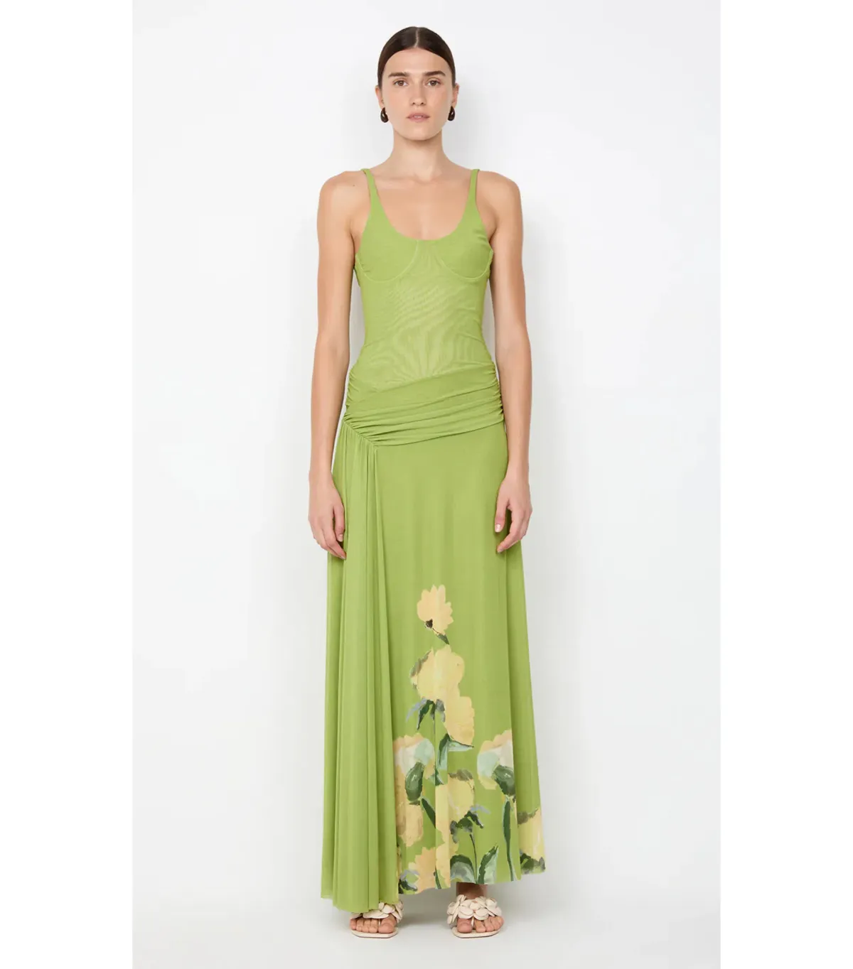 Bec & Bridge Citrina Maxi Dress Aniya Floral Size AU 6 - Image 1