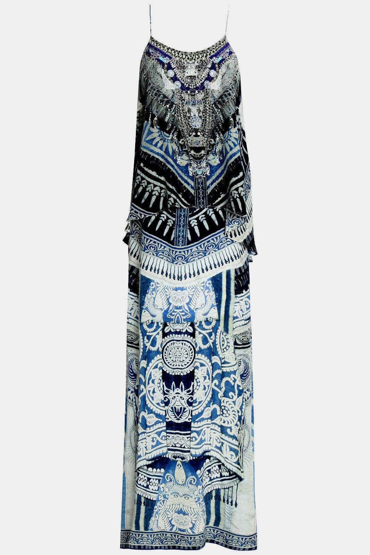 CAMILLA Tales of Batik Low Back Layered Dress Size XS  - Image 2