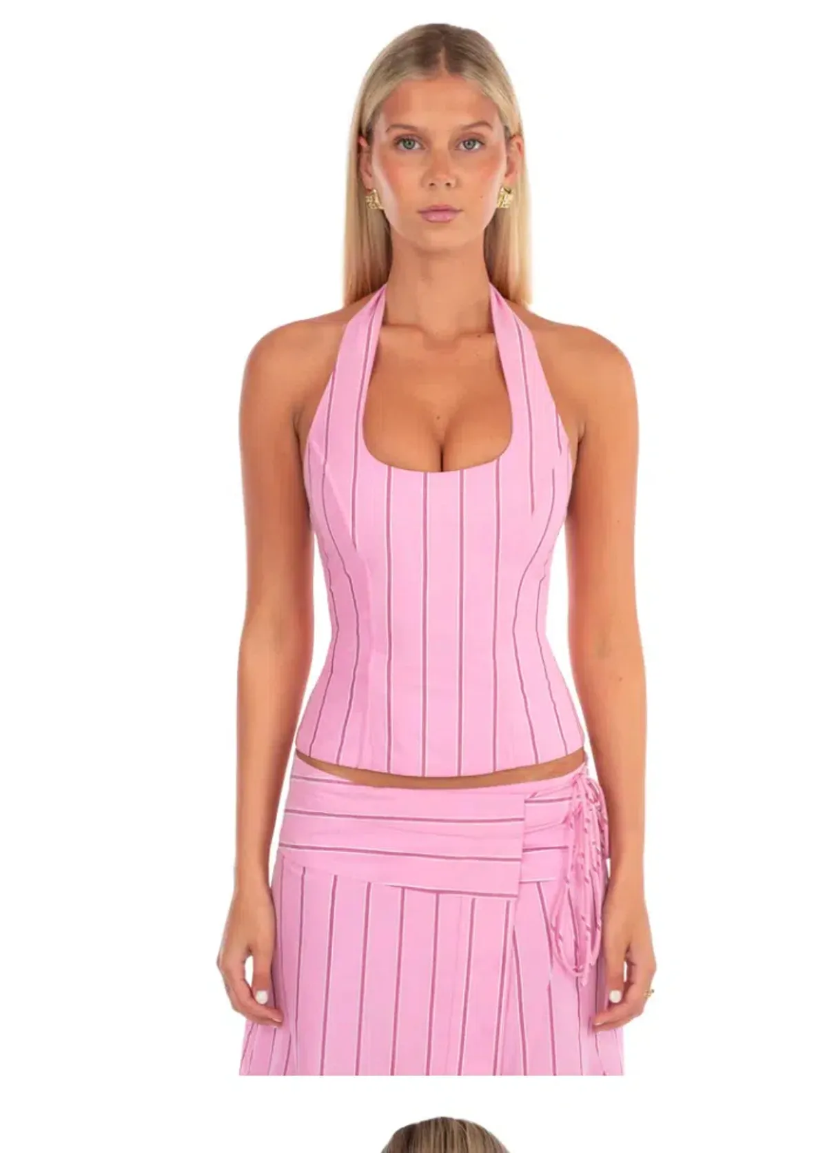 I am delilah, Sabrina Corset & skirt, Pink, Size 8  - Image 4