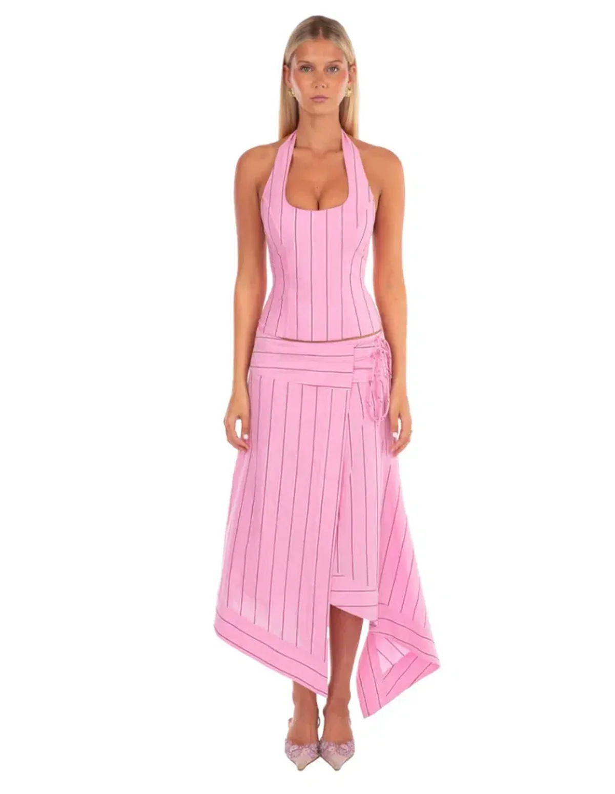 I am delilah, Sabrina Corset & skirt, Pink, Size 8  - Image 1