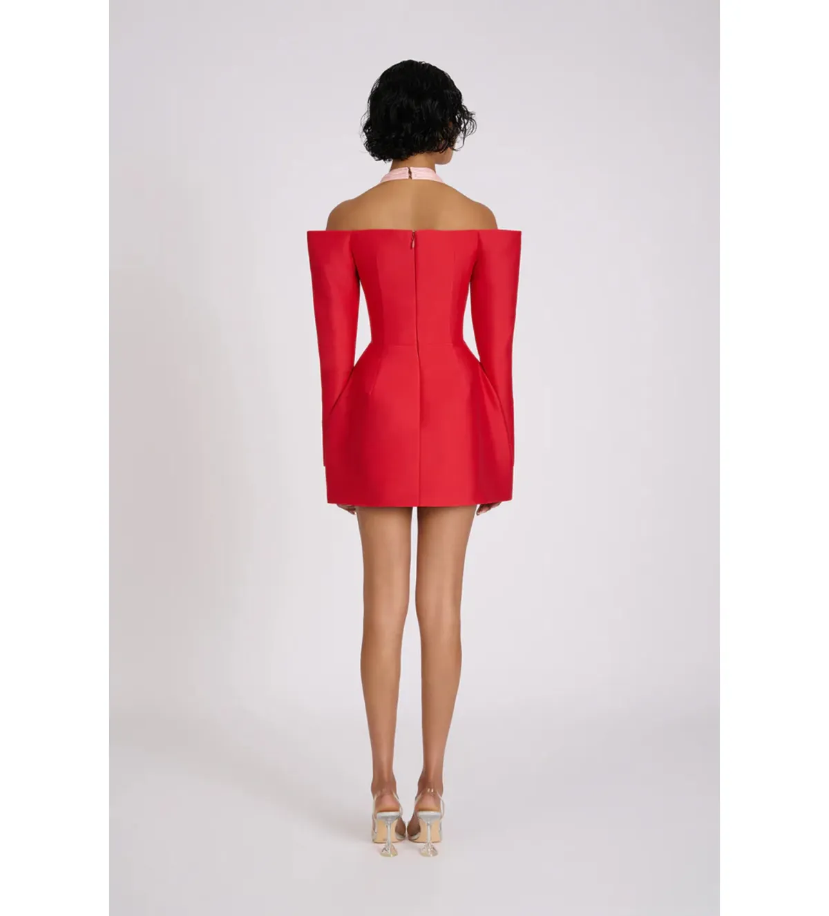 Eliya the Label Riley Mini Dress Size Red//Pink XS/AU 6 - Image 4